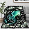 Dragon Throw Blanket, Dragon Gifts for Boys Girls Adults, Dragon