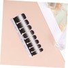 Healvian 96pcs Black Gradual Shade Fake Nails Full Cover Nail