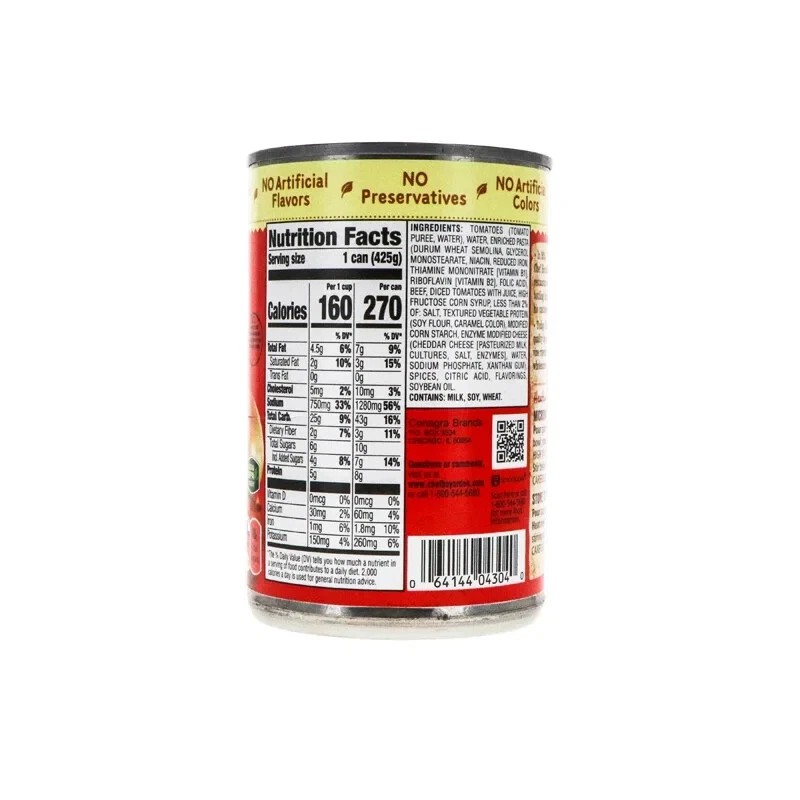 CAN Chef Boyardee Lasagna Can - 15 oz