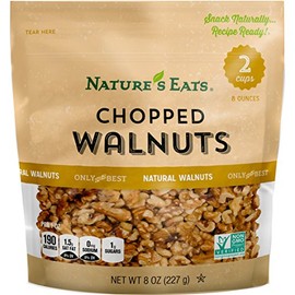 Nature's Eats Chopped Walnuts, 8 Oz