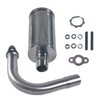 jtfrkope New upgradation Exhaust Muffler Pipe and gasket nut kit