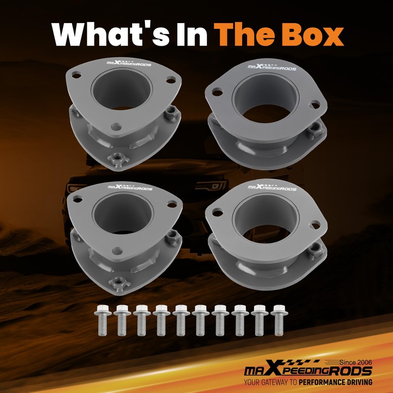 maXpeedingrods 2.5” Front & 3” Rear Lift Spacer Kit for