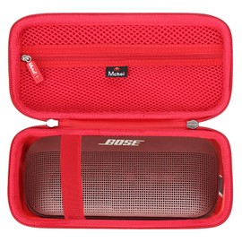 Mchoi Hard Carrying Case for Bose New SoundLink Flex 2nd Gen/Bose SoundLink Flex Bluetooth Portable Speaker, Case Only Red