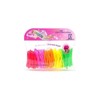 Rubber Band Rainbow Round Fluorescent Hair Tie Headband (WFIZU4T) / 고무줄 레인보우 라운드형광 머리끈 헤어밴드 (WFIZU4T)