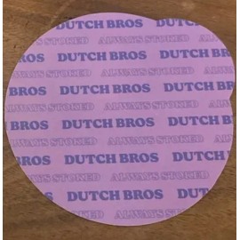 DUTCH Bros STICKER January DROP 2023 PARTY Like IT’S 1992 Roller SKATE Coffee DB