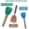 3 Fundas para Brochas de Silicona, Organizador de Brochas de