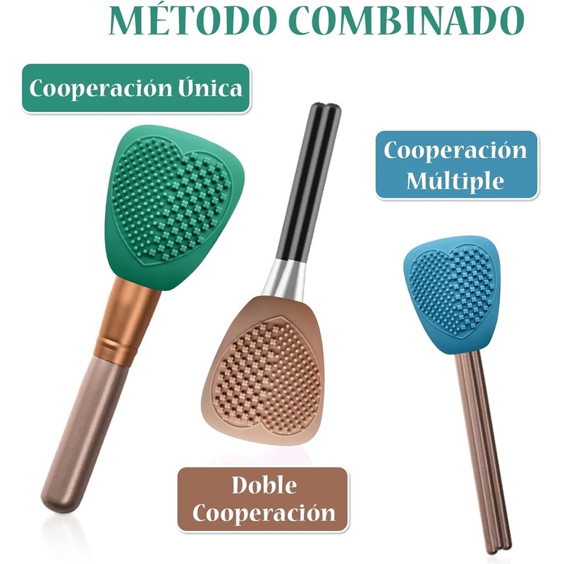 3 Fundas para Brochas de Silicona, Organizador de Brochas de