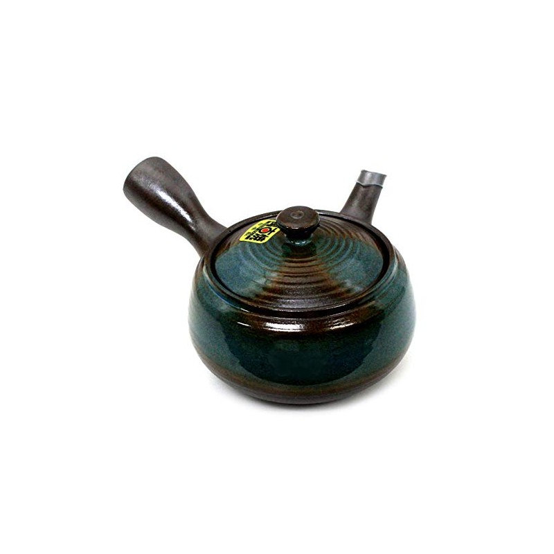久村 Pottery (hisamuratouki) 急須 Brown 260ml Thousand Old Get Circle