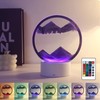 Kamanan Sand Art Table Lamp Dynamic Sand Picture for Rotating