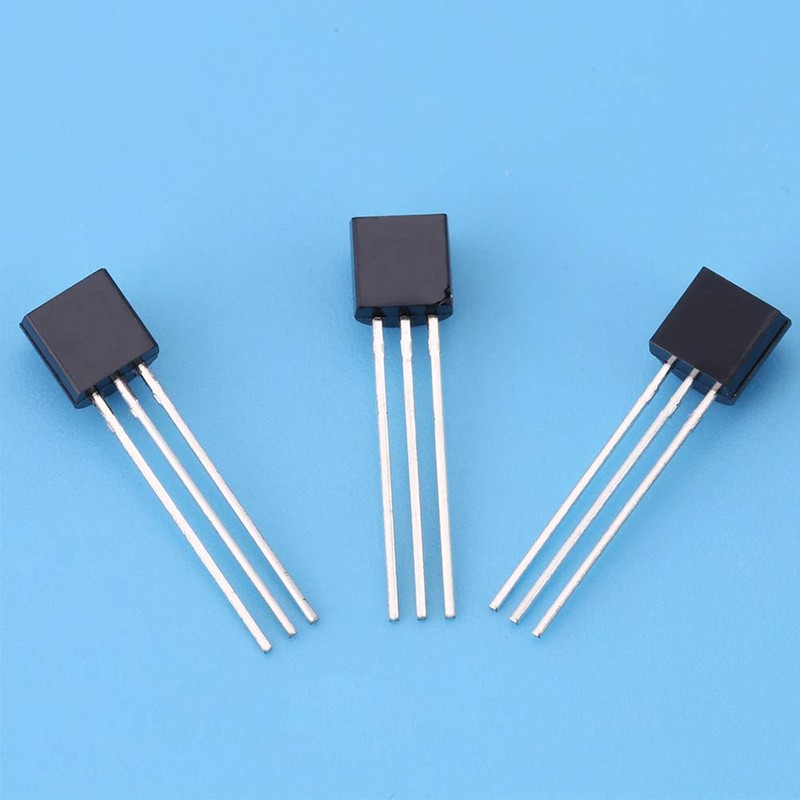 Akozon BC547 200pcs 10 Values NPN PNP Transistor Assortment Set