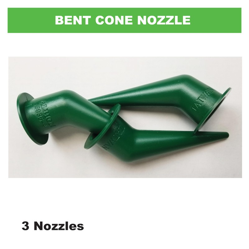 Albion Engineering Company 935-4(3 Pack) Bent Cone Nozzle for Albion