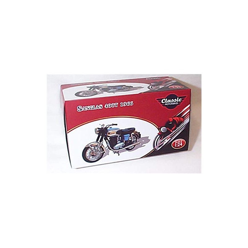 atlas editions Sanglas 400T 1966 Classic Motorbike 1:24 scale diecast