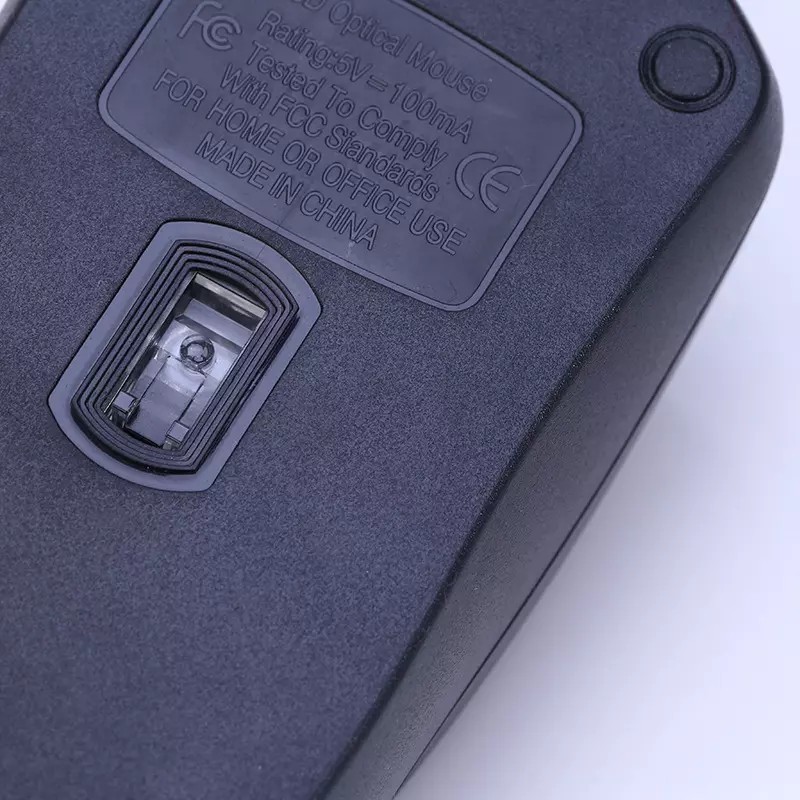 Unbranded USB 2.0 Optical Wired Scroll Wheel Mouse PC Laptop