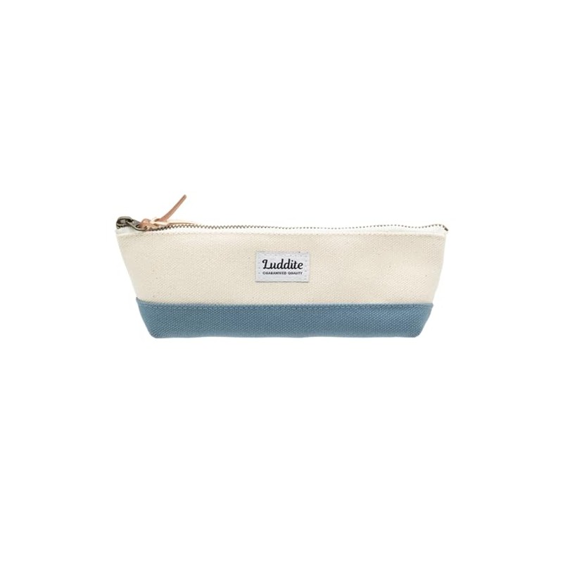 [Luddite] Radite Pencil Case, Two-Tone Boat Pencil Case, Slim, multicolor
