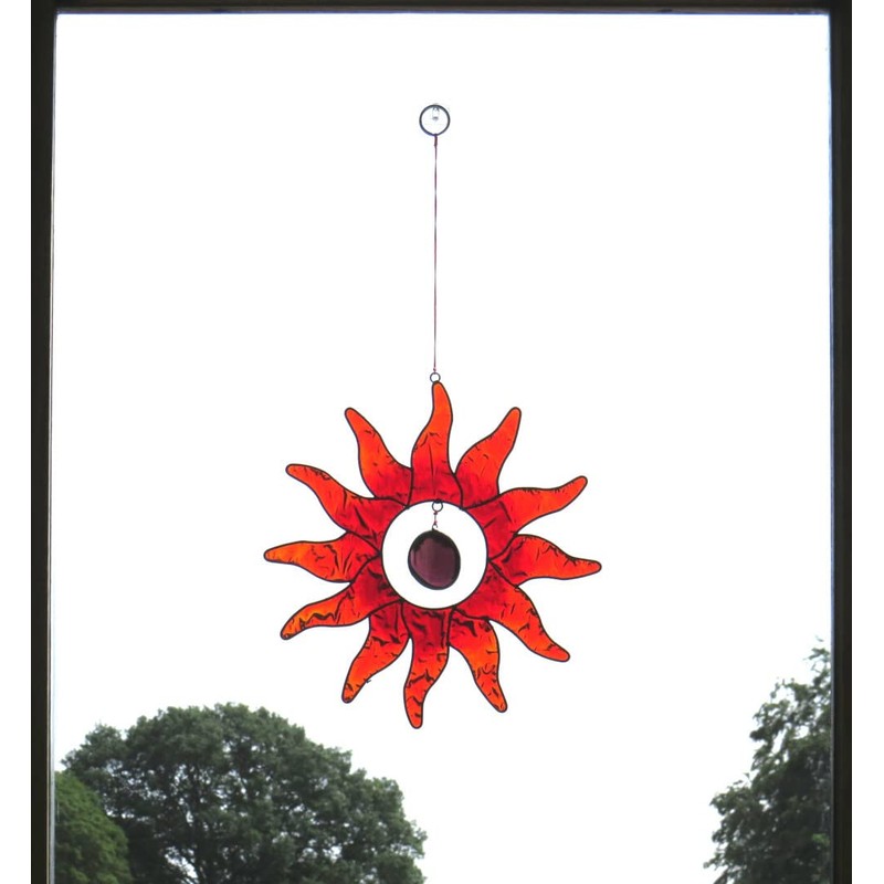 Purity Style Red Sun Suncatcher