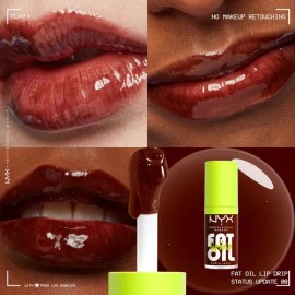 NYX Professional Makeup Fat Oil Lip Drip Gloss brillo labial hidratante 4.8mL tono Status Update