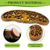 Rustic Herb Drying Rack Hanging,Wooden Tree of Life Dried Herb