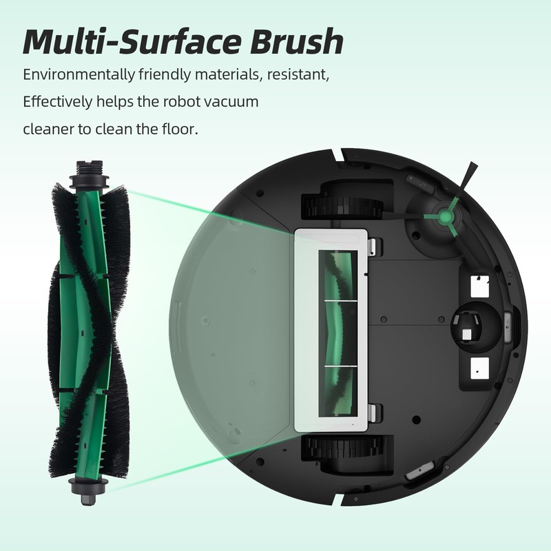 3 Pcs Main Brush Accessories Kit Compatible with iRobot Roomba