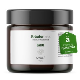 Kräutermax Arnika Montana Salve 3 x 100 ml Skin Cream for Improved Circulation and Natural Regeneration - Arnika Montana Medicinal Plant in Tigel for Applying and Rubbing - Mountain Well-Rental