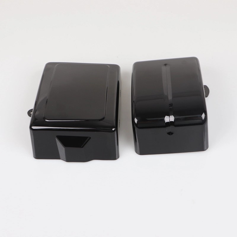 Unbranded Battery Side Covers For Harley Dyna Fat Bob 2006-17