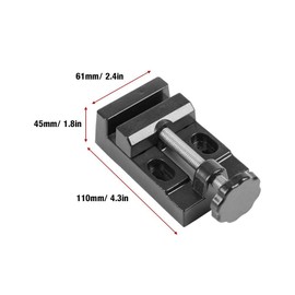 Bench Vise Aluminum Alloy Mini 8005 Flat Clamp Drill Press Vice Carving Tools