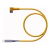 Cable Hembra 3 Pines Codo M8 5metros Turck Pkw 3m-5
