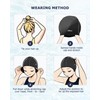 Firesara Fabric Swim Cap, High Elasticity Swimming Cap Keeps Hair