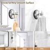Gabeerso Suction Hooks Towel Hooks for Bathroom No-Drill Stainless Steel