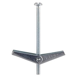 TIMCO Spring Toggle Cavity Anchors Silver - M5 x 50 Black TOG550P