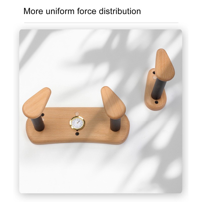 Wood Electric Guitar Wall Mount Horizontal Universal Space Saving Split