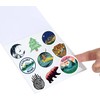 Tacomexi 107 Camping Stickers for Outdoor Adventure Sticker Packs Travel