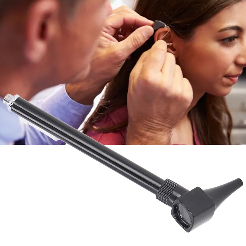 Otoscope with LED Light High Resolution Diagnostic Kit Battery Powered