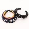 Dreshow Women's Boho Headband, Printed Headbands, Knots, Twisted Elastic Head