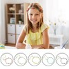 10 Pcs Flower Crown Headbands, Multicolor Boho, for Wedding