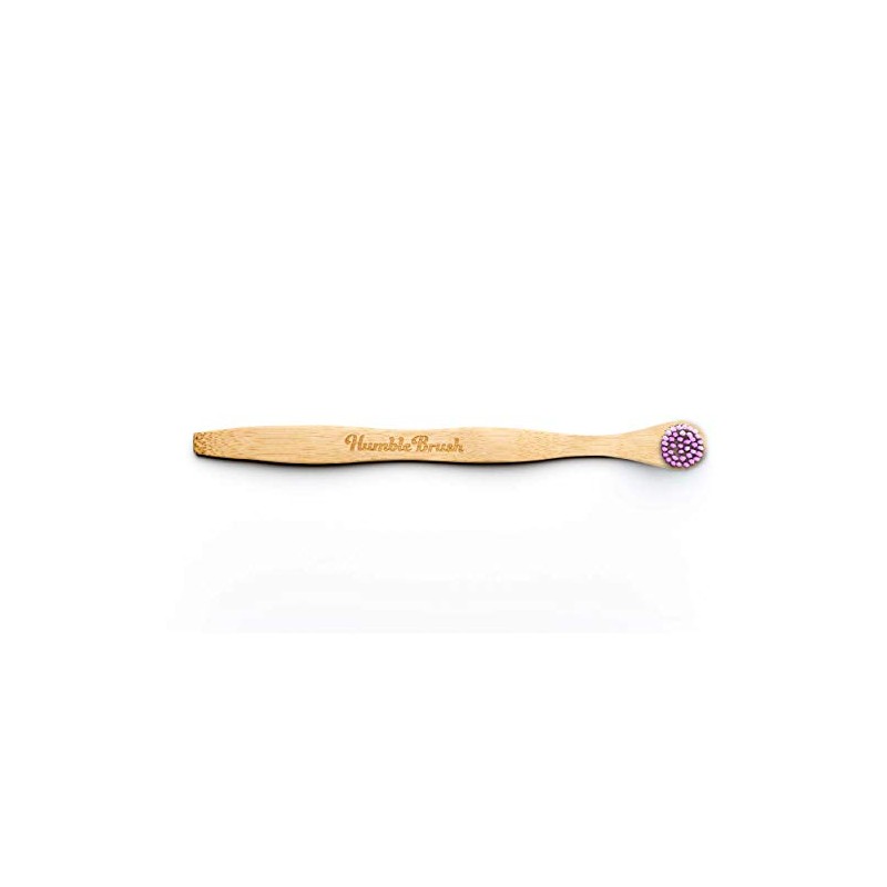 Humble Tongue scraper Bamboo Tongue Brush for Adults Ultra Soft