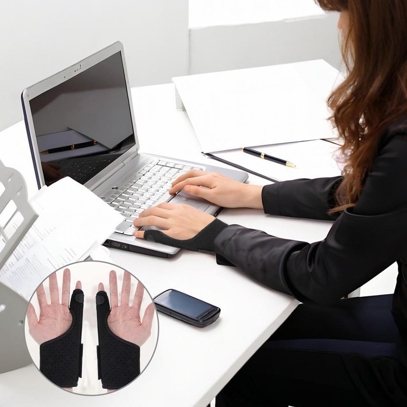 BDGYCK Finger Splint Small Finger, Trigger Finger Splint, Adjustable Breathable