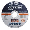 Sealey Ø115 x 1.2mm Cutting Disc Ø22mm Bore - Pack