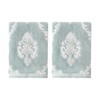 Croscill Juno 2-Pc Bath Towel Set, Seafoam