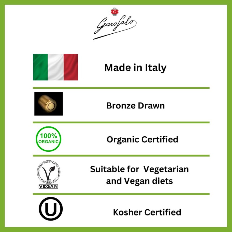 Garofalo Organic Gemelli Italian Dried Pasta, 500g (Pack of 1)