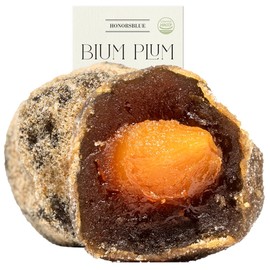 Bium Plum (30-Pack) 100% Natural Food Fermented 2800-Hour, Digestive Enzymes with Probiotics and Prebiotics, Gut Health, Bloating Relief for Women, Psyllium husk, natural dietary fiber