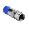EBTOOLS Adaptador RG6, 10 Piezas Adaptador de Conector de compresión