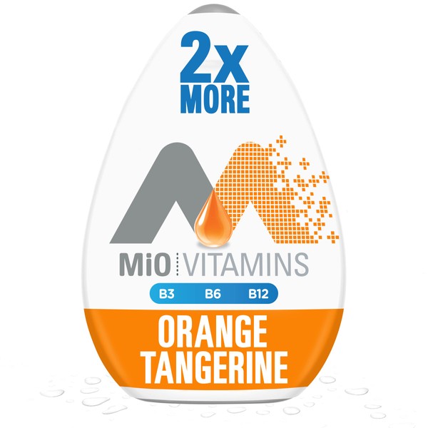 MiO Vitamins Orange Tangerine Naturally Flavored Liquid Water Enhancer 8 Count 3.24 fl oz