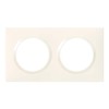 Legrand DOOXIE LEG600902 2P BLC 2-Hole Square Switch/Socket Cover Plate