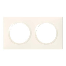 Legrand DOOXIE LEG600902 2P BLC 2-Hole Square Switch/Socket Cover Plate in Blister Packaging White