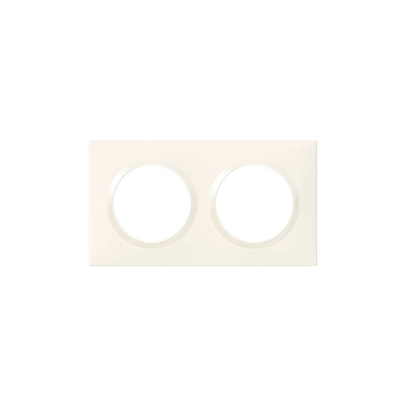 Legrand DOOXIE LEG600902 2P BLC 2-Hole Square Switch/Socket Cover Plate