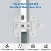 Alise 4 inch Heavy Duty Flip Latch Gate Latches, Safety