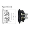 Peerless PLS-75N25PR14-04 Woofer Speaker Unit, 3" (78mm), 4Ω/15W [Speaker DIY