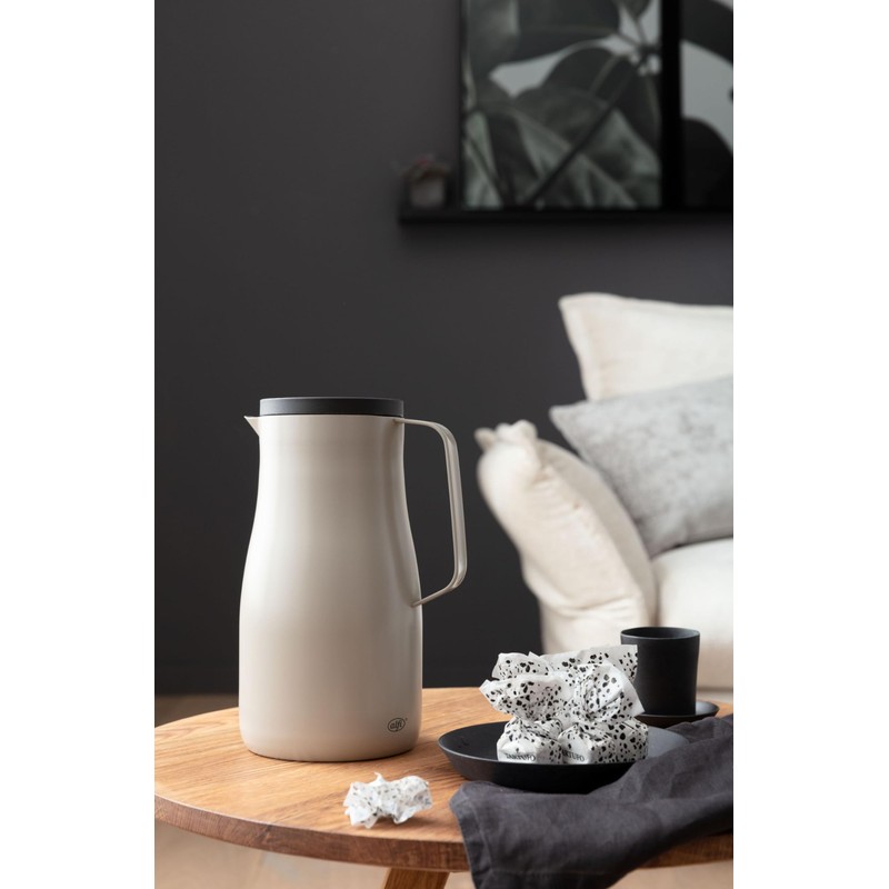 Alfi Studio Insulated Jug Linen Beige Mat 1.0 L