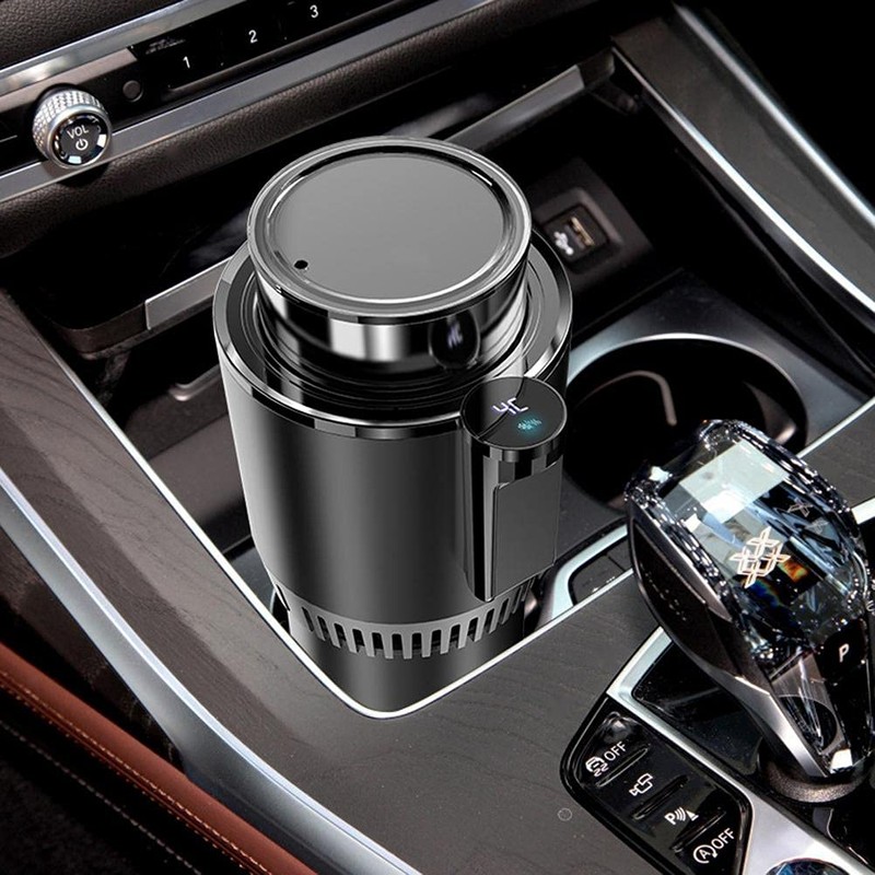 Kuashidai Car Cooler Warmer Cup 2-in-1 Smart Car Cooling and