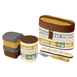 Skater KCLJC6 Insulated Lunch Jar, My Neighbor Totoro, Ghibli 18.2 fl oz (560 ml)